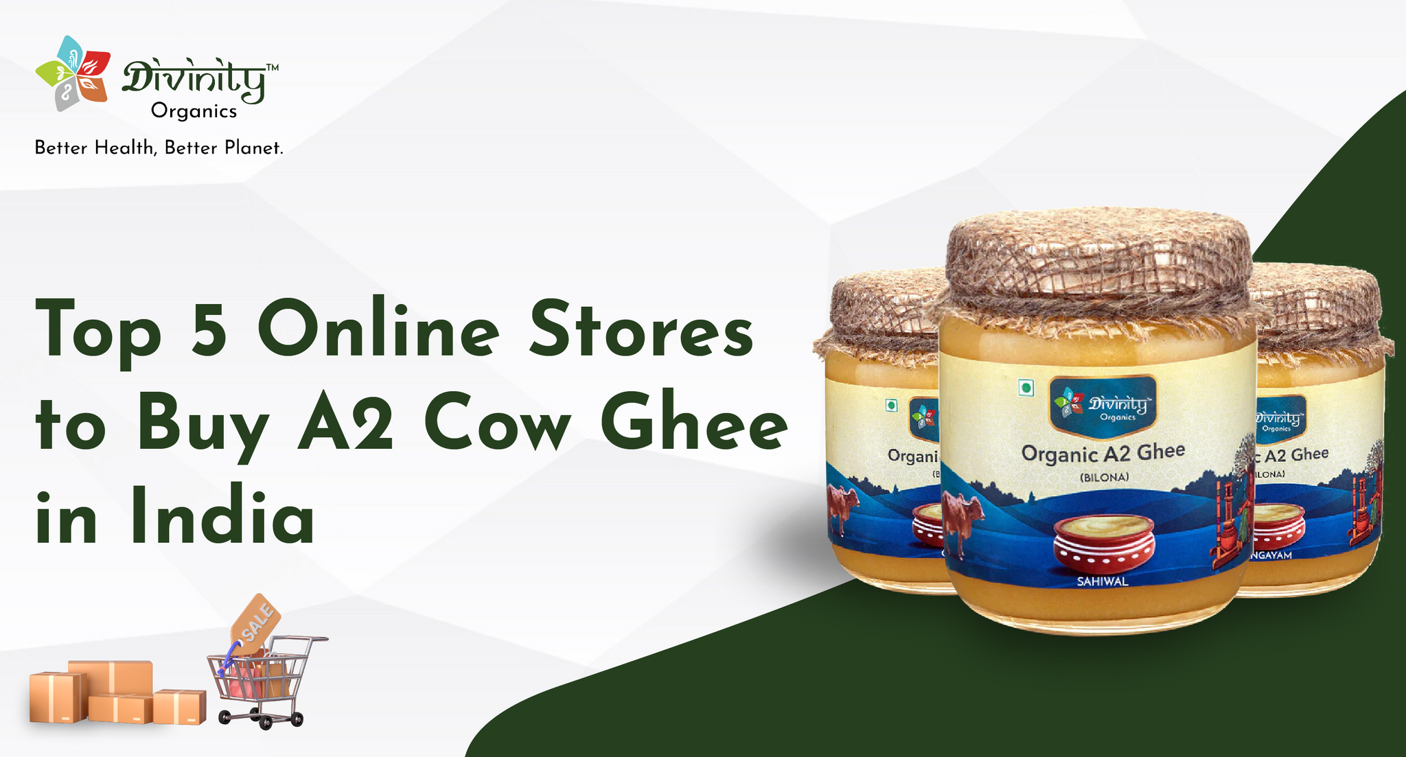 Top 5 Online Stores to Buy A2 Cow Ghee in India