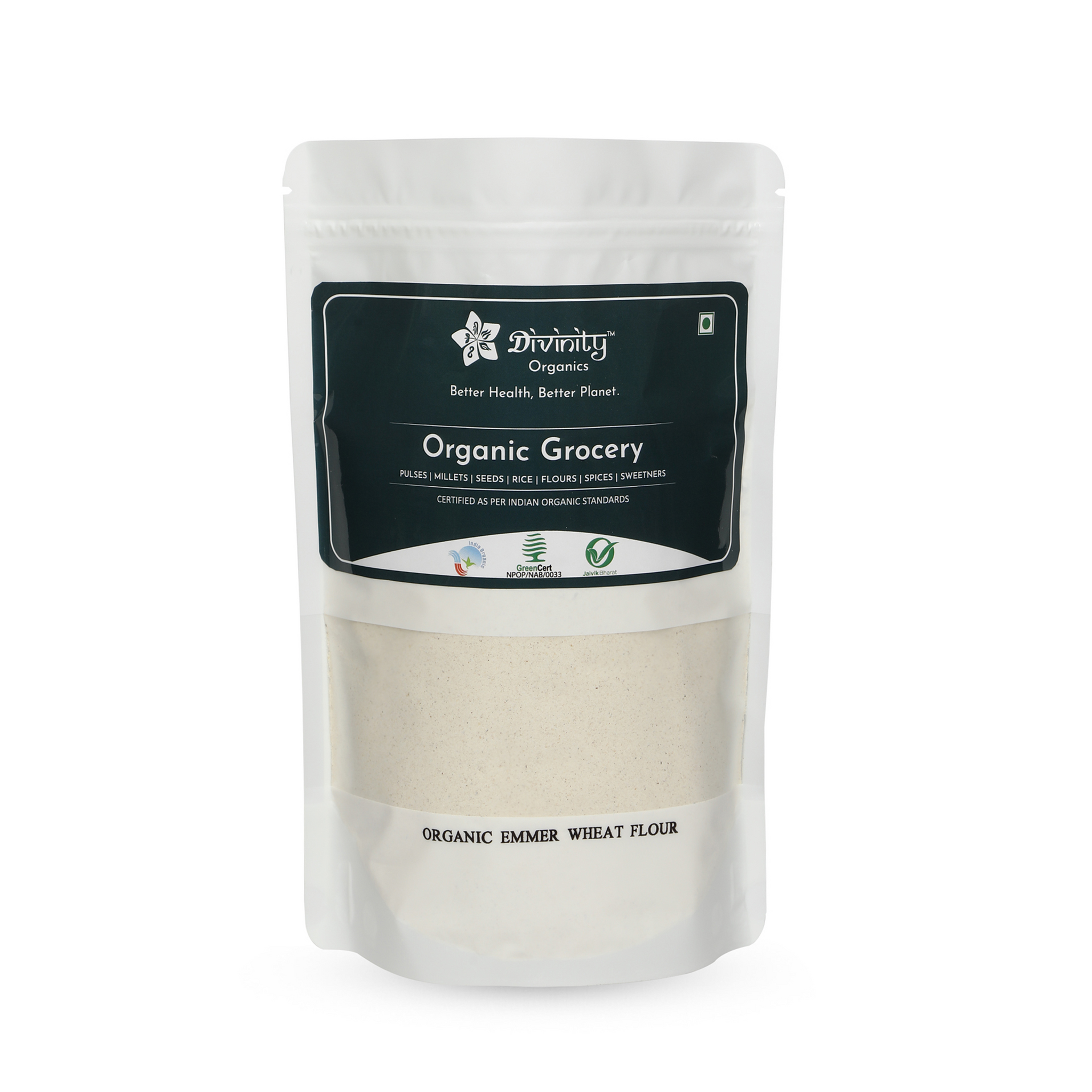 Organic Emmer Wheat Flour 1kg