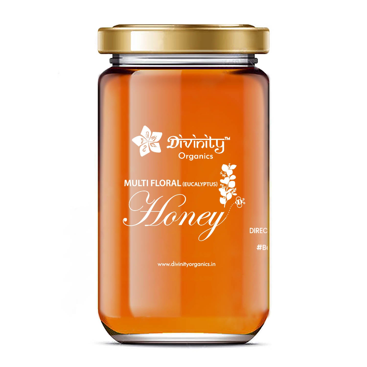 Divinity Organics Multi-floral honey (Eucalyptus) -Collected from a wide array of flowers, the multiflora honey can be a mixed bag of rich flavours while offering multiple health benefits. This amber-coloured liquid is rather exotic since the taste of multiflora honey can be a little bit of a rollercoaster ride- a burst of new flavour in your mouth with each spoon.