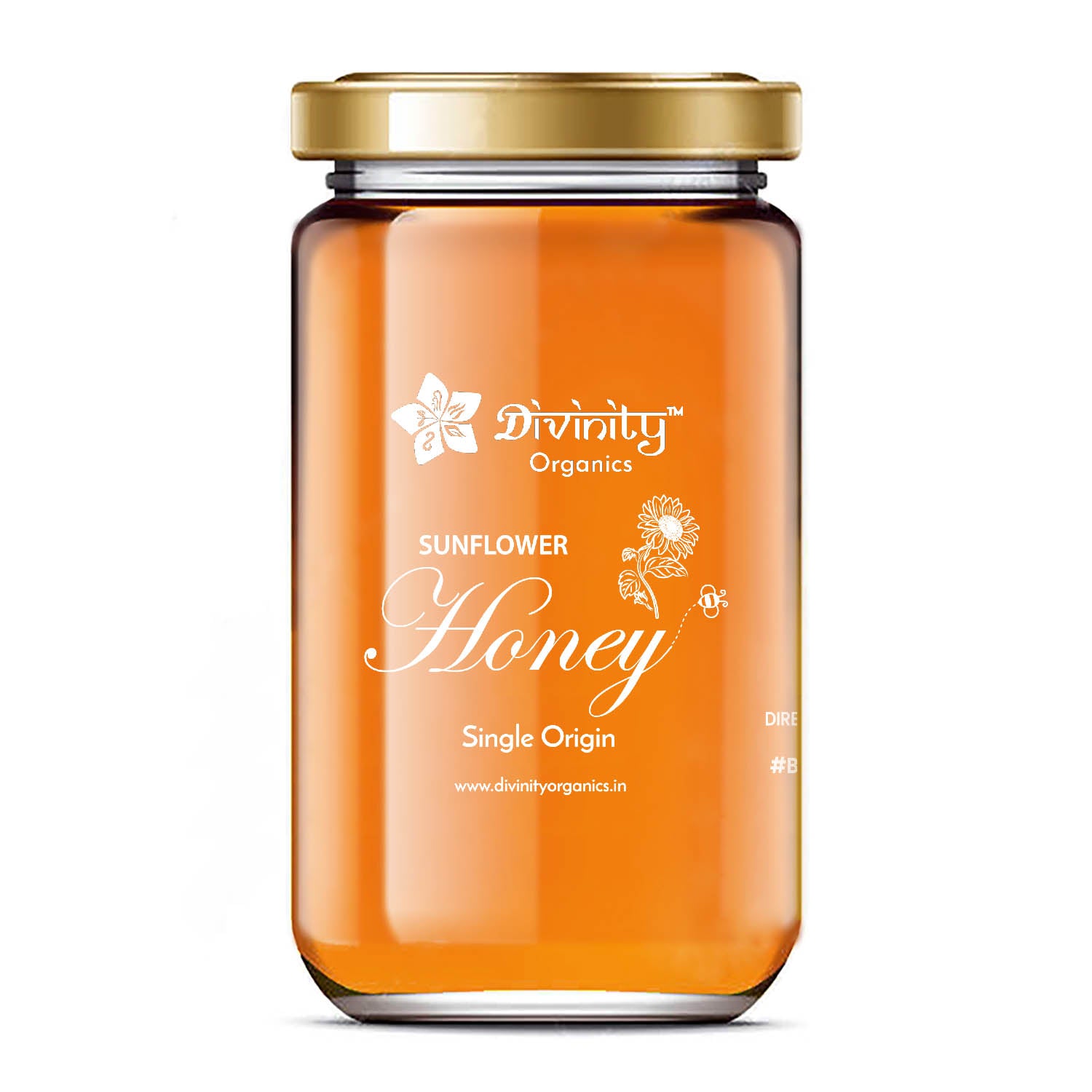 Divinity Organics - Sunflower Honey -Made from the nectar of sunflowers, sunflower honey is high in natural glucose. Much like the colour of this flower is a delight to the eyes, the honey is also delightful, an instant hit of energy. Harvested from the gorgeous sunflower fields in Nagpur, Maharashtra, this mild flavoured honey is the perfect sweetner